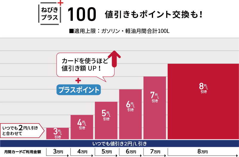 ねびきプラスサービス100
