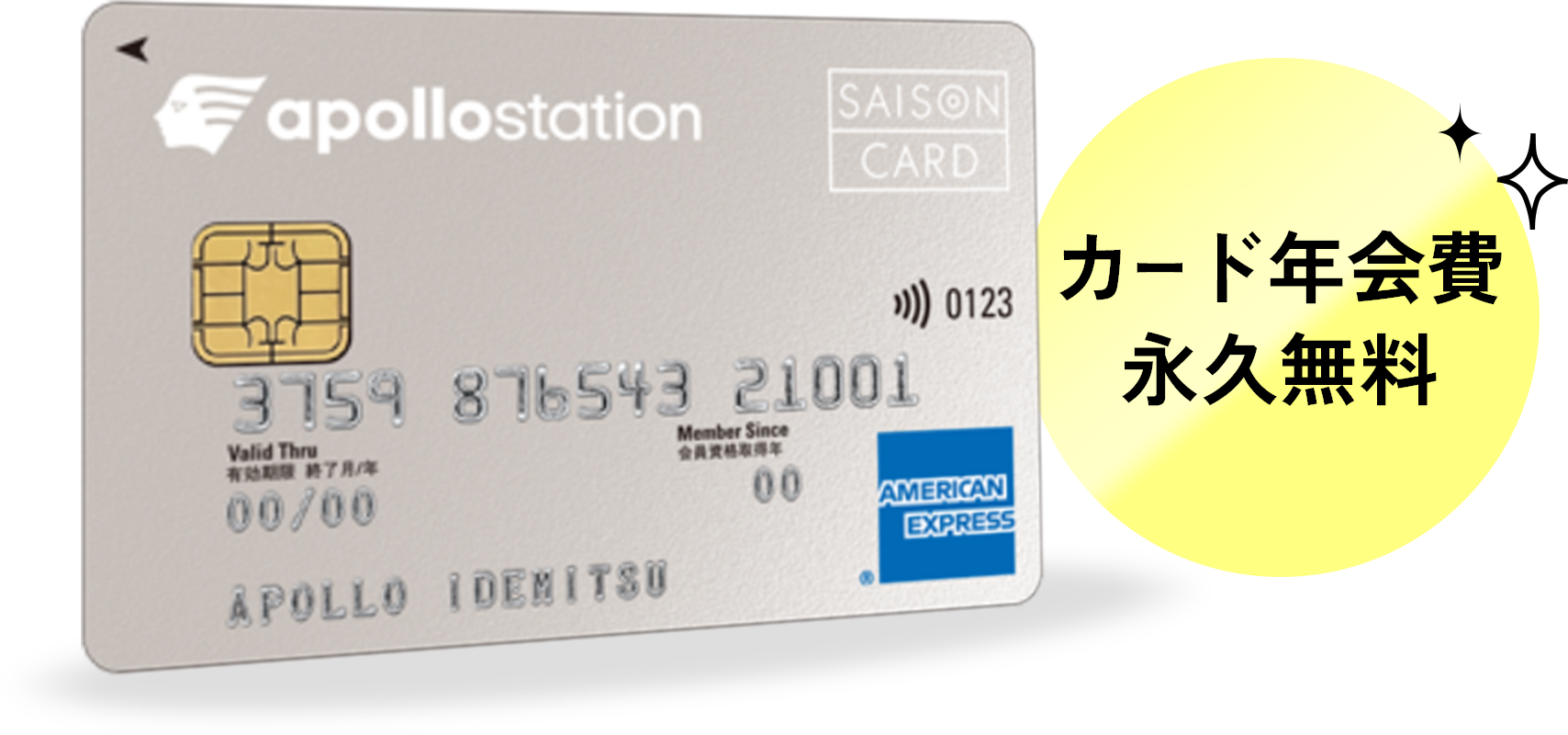 カード年会費永久無料