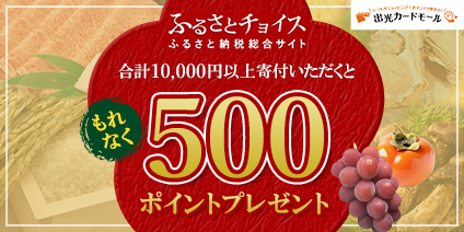 出光カードモール ふるさとチョイスキャンペーン