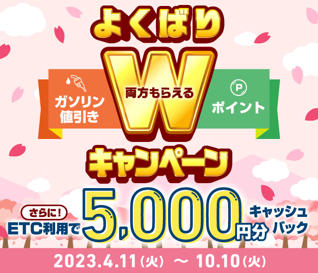 両方もらえる！よくばりWキャンペーン