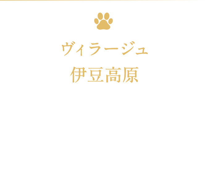 ペットと大切な休日を満喫 詳しくはこちら