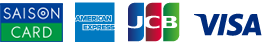 saison,amex,jcb,visa,master