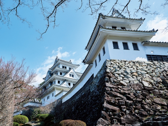 日本最古の木造再建城「郡上八幡城」