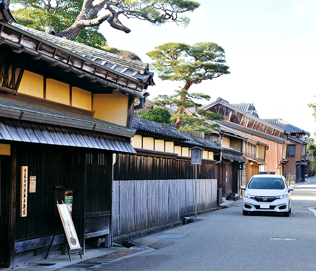 松阪の町並み