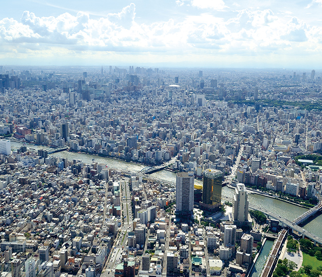 東京スカイツリー®から見た風景