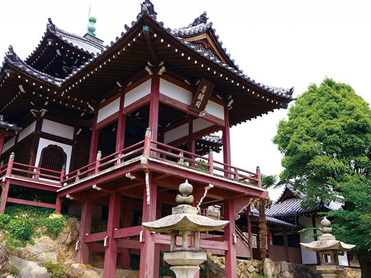 西方寺・普明閣（竹原）