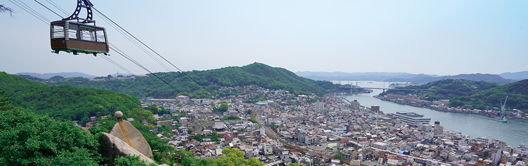 千光寺山から見た尾道