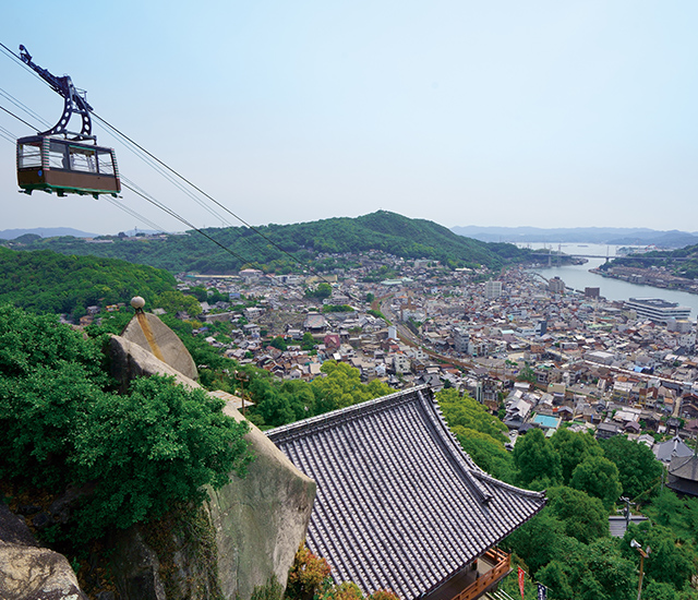 千光寺山から見た尾道