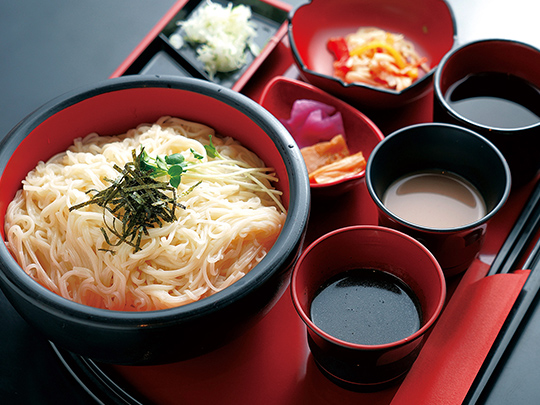 白石温麺（三味うーめん・手延白石温麺 味見処 光庵）（白石）