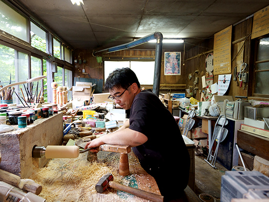 こけし工房（平賀こけし店）（作並温泉）