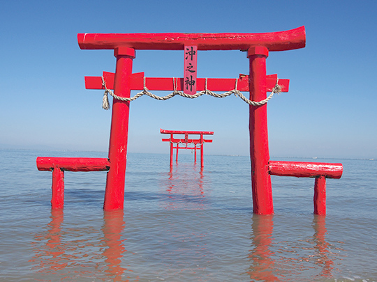 海中鳥居（太良）