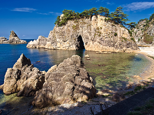 笹川流れ・眼鏡岩