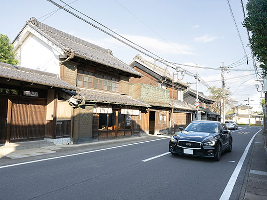 見世蔵が建つ町並み