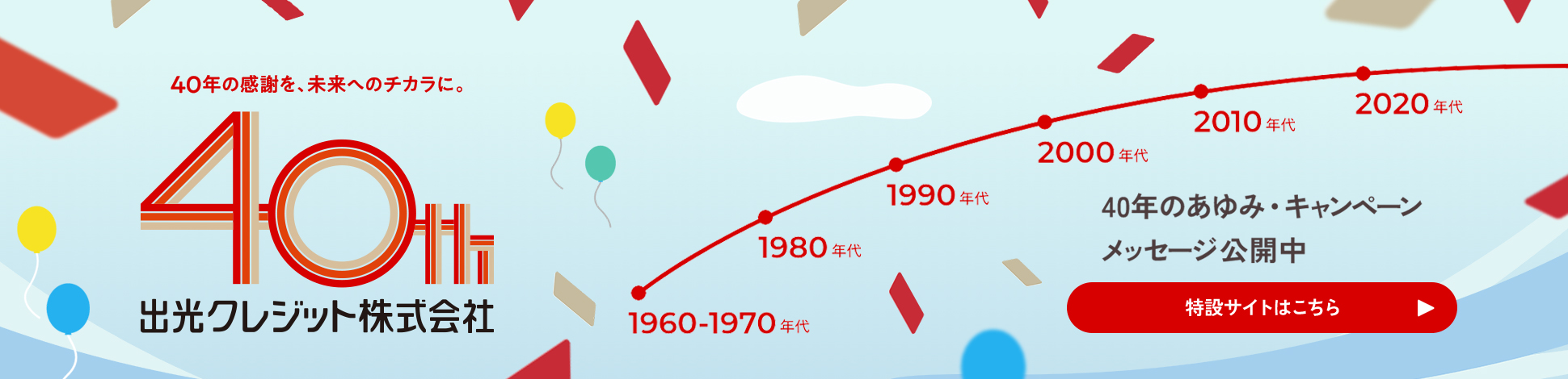 出光クレジット40周年